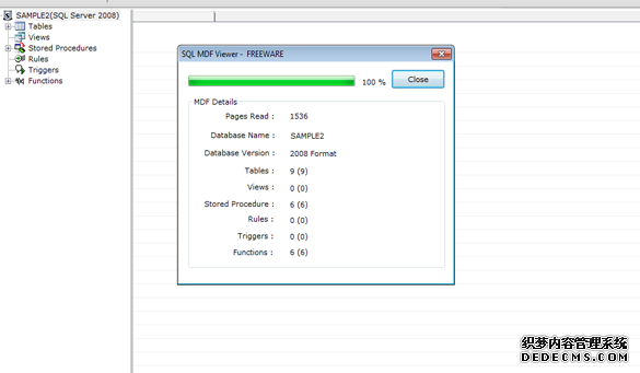 MDFļ鿴(SQL MDF Viewer)